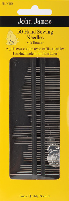 John James Hand Needle Set-Assorted 50/Pkg - JJ40000 - 783932300072