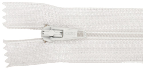 Coats Plastic Robe Zipper 30"-White F50 30-1 - 073650842139