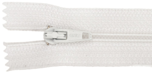 Coats Plastic Robe Zipper 30"-White - F50 30-1 - 073650842139