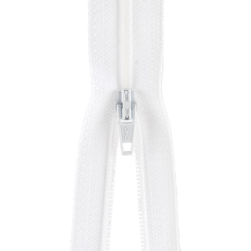 Coats Plastic Robe Zipper 36"-White F50 36-1 - 073650842122