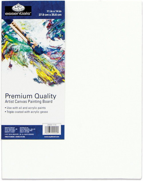 Royal Langnickel essentials(TM) Premium Canvas Board-11"x14" - CNB1114 - 090672009241