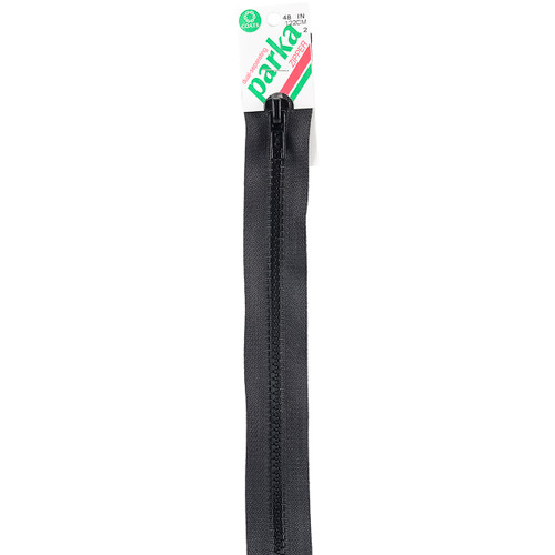 Coats Sport Parka Dual Separating Zipper 48"-Black F44 48-2 - 073650853388