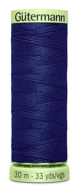 Gutermann Topstitch Heavy-Duty Thread 33yd-Brite Navy - 30H-266 - 077780006935