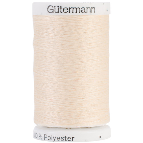 Gutermann Sew-All Thread 547yd-Ivory - 501-800 - 077780006492