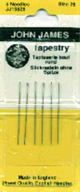 John James Hand Needles-Size 26 6/Pkg - JJ198-26 - 783932200792