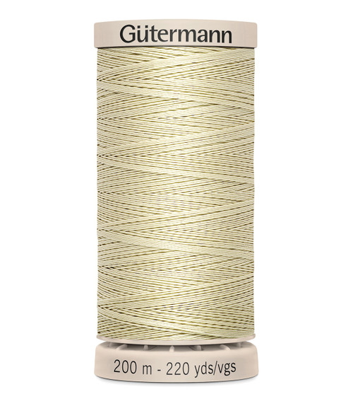Gutermann Quilting Thread 220yd-Ecru - 201Q-829 - 077780007451