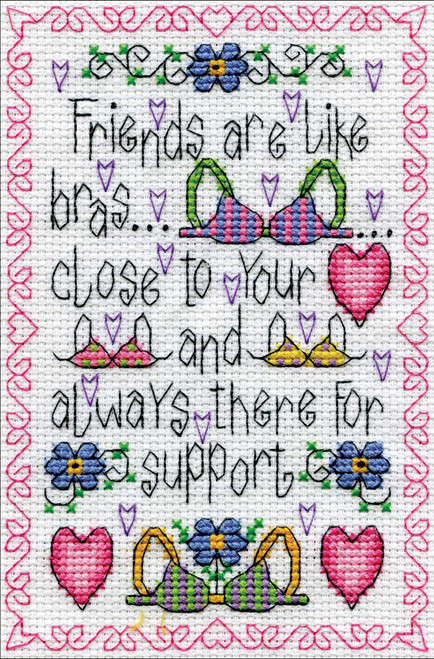 Design Works Counted Cross Stitch Kit 5"X7"-Support (14 Count) DW3229