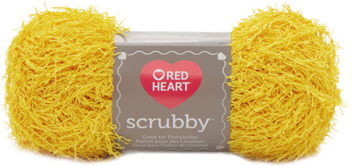 Red Heart Scrubby Yarn-Duckie - E833-241 - 073650002014 Red Heart Scrubby Yarn-Duckie - E833-241 - 073650002014