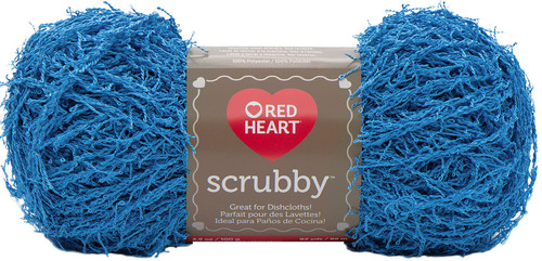 Red Heart Scrubby Yarn-Ocean - E833-501 - 073650002038
