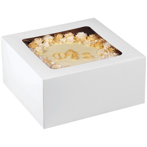 Wilton Corrugated Cake Boxes-2/Pkg 12"X12"X6" 4150967 - 070896109675