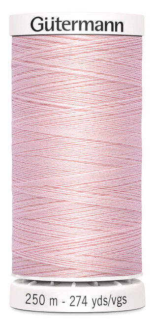 Gutermann Sew-All Thread 274yd-Petal Pink 250P-305 - 077780005211