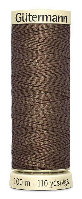 Gutermann Sew-All Thread 110yd-Cocoa - 100P-551 - 077780001329