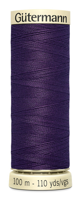 Gutermann Sew-All Thread 110yd-Dark Plum - 100P-941 - 077780002616