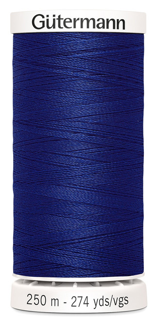 Gutermann Sew-All Thread 274yd-Royal Blue - 250P-260 - 077780005150