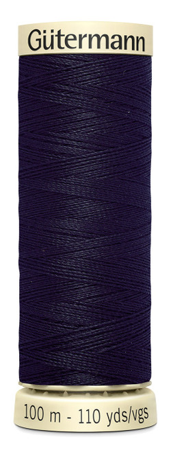 Gutermann Sew-All Thread 110yd-Charcoal Navy 100P-280 - 077780000490