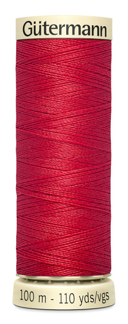 Gutermann Sew-All Thread 110yd-True Red 100P-408 - 077780000834