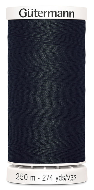 Gutermann Sew-All Thread 274yd-Black - 250P-10 - 077780004917