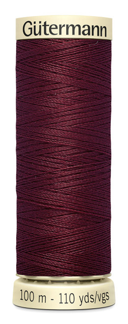 Gutermann Sew-All Thread 110yd-Burgundy - 100P-450 - 077780000971