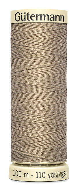 Gutermann Sew-All Thread 110yd-Khaki 100P-507 - 077780001138