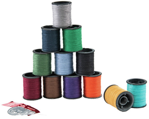 Singer Polyester Thread 25yd 12/Pkg-Dark Shades - 60641