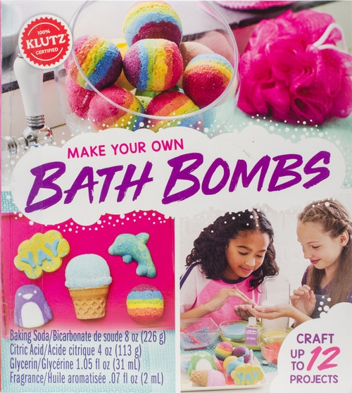Klutz Make Your Own Bath Bombs Kit- - K815880 - 97813381588099781338158809