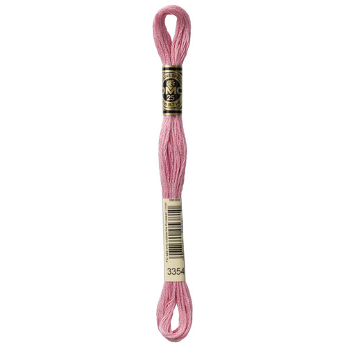 12 Pack - DMC 6-Strand Embroidery Cotton 8.7yd-Light Dusty Rose - 117-3354 - 077540053810