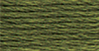 12 Pack - DMC 6-Strand Embroidery Cotton 8.7yd-Dark Green Grey - 117-3051