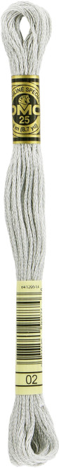 12 Pack - DMC 6-Strand Embroidery Cotton 8.7yd-Tin - 117-02 - 077540927746
