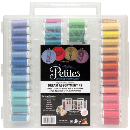 Sulky Cotton Petites Slimline Dream 2 Assortment- - 885-20 - 727072885204 Sulky Cotton Petites Slimline Dream 2 Assortment- - 885-20 - 727072885204