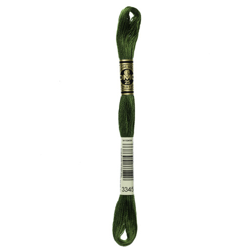 12 Pack - DMC 6-Strand Embroidery Cotton 8.7yd-Dark Hunter Green - 117-3345 - 077540053766