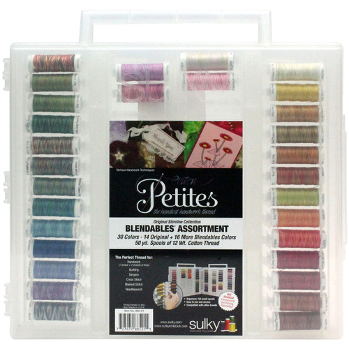 Sulky Cotton Petites Slimline Blendables Assortment- - 885-21 - 727072885211 Sulky Cotton Petites Slimline Blendables Assortment- - 885-21 - 727072885211
