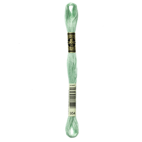 12 Pack - DMC 6-Strand Embroidery Cotton 8.7yd-Nile Green - 117-954 - 077540053230