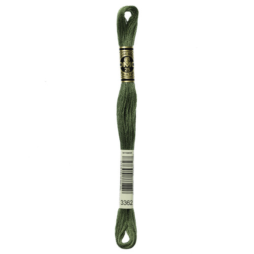 12 Pack - DMC 6-Strand Embroidery Cotton 8.7yd-Dark Pine Green - 117-3362 - 077540053827