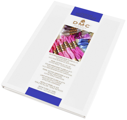 DMC Needlework Threads Printed Color Card- - COLORCRD
