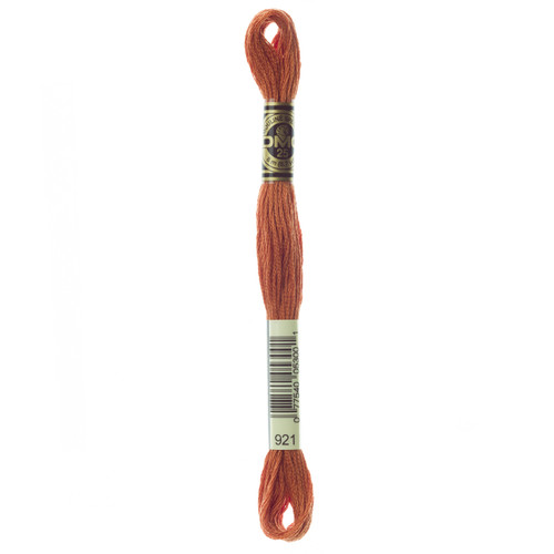 12 Pack - DMC 6-Strand Embroidery Cotton 8.7yd-Copper - 117-921 - 077540053001