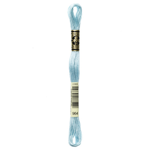 12 Pack - DMC 6-Strand Embroidery Cotton 8.7yd-Light Seagreen - 117-964 - 077540053322
