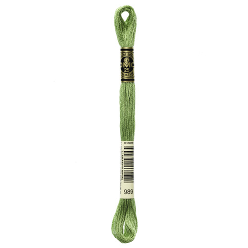 12 Pack - DMC 6-Strand Embroidery Cotton 8.7yd-Forest Green - 117-989 - 077540053445