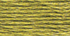 12 Pack - DMC 6-Strand Embroidery Cotton 8.7yd-Medium Khaki Green - 117-3012