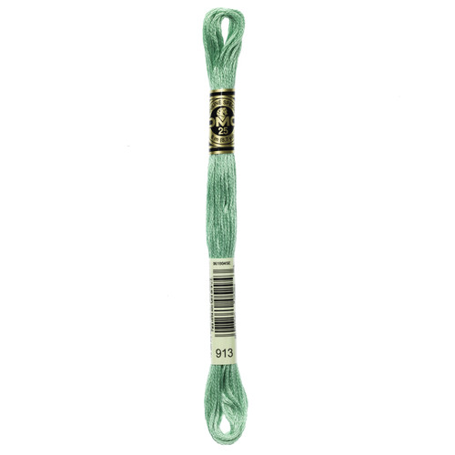 12 Pack - DMC 6-Strand Embroidery Cotton 8.7yd-Medium Nile Green - 117-913 - 077540052943 12 Pack - DMC 6-Strand Embroidery Cotton 8.7yd-Medium Nile Green - 117-913 - 077540052943