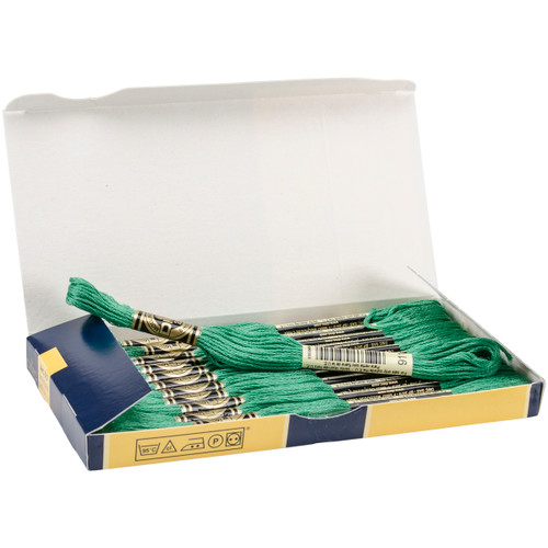 12 Pack - DMC 6-Strand Embroidery Cotton 8.7yd-Medium Emerald Green - 117-911 12 Pack - DMC 6-Strand Embroidery Cotton 8.7yd-Medium Emerald Green - 117-911