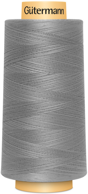 Gutermann Natural Cotton Thread Solids 3,000yd-Grey - 3000C-6206 - 40080156783334008015678333