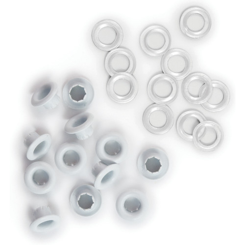 We R Eyelets & Washers Standard-White 70/Pkg WR422-20