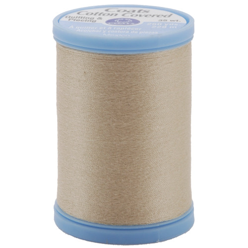 Coats Cotton Covered Quilting & Piecing Thread 250yd-Ecru S925-8030 - 073650806452