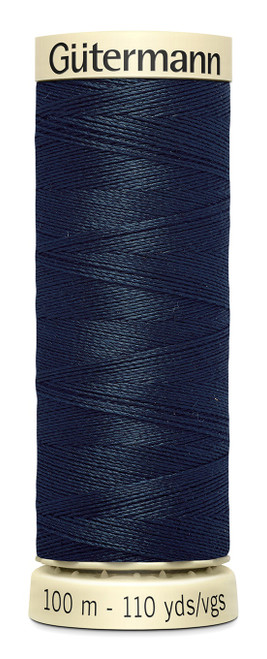 Gutermann Sew-All Thread 110yd-Dark Teal 100P-639 - 077780008212