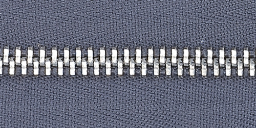Coats Fashion Pocket Aluminum Teeth Zipper 5"-Slate -F63A 5-26