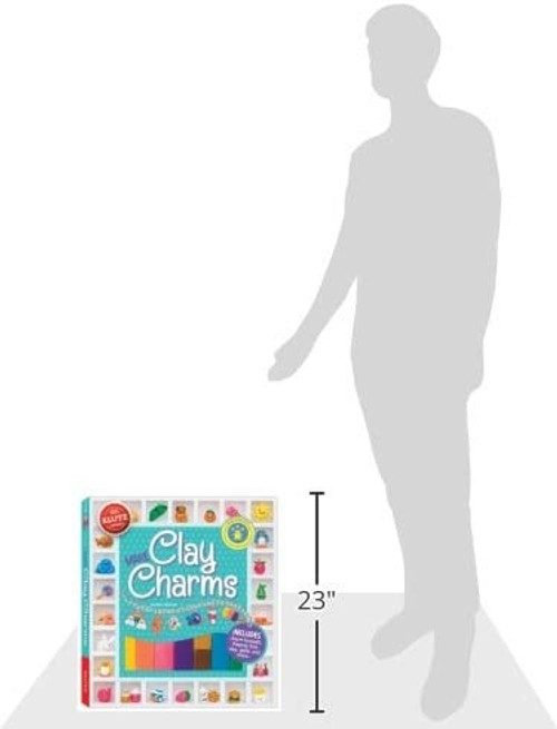 Klutz Make Clay Charms Book Kit- - K549856