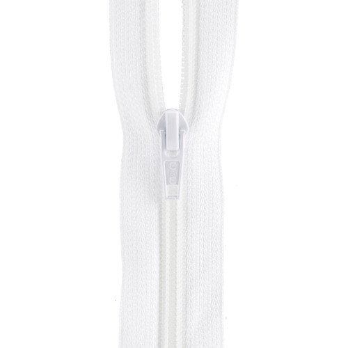 Coats All-Purpose Plastic Zipper 9"-White F72 9-1 - 073650389108