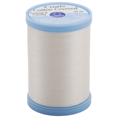 Coats Cotton Covered Quilting & Piecing Thread 250yd-Winter White S925-150 - 073650806155