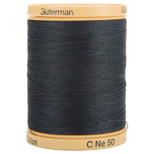 Gutermann Natural Cotton Thread Solids 876yd-Iron Grey - 800C-5902 - 40080155920114008015592011