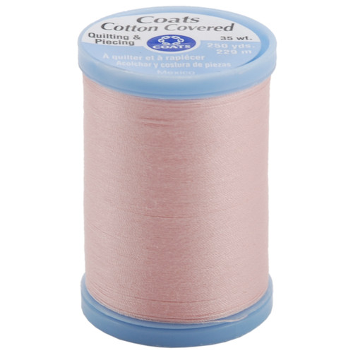 Coats Cotton Covered Quilting & Piecing Thread 250yd-Light Pink S925-1180 - 073650806186